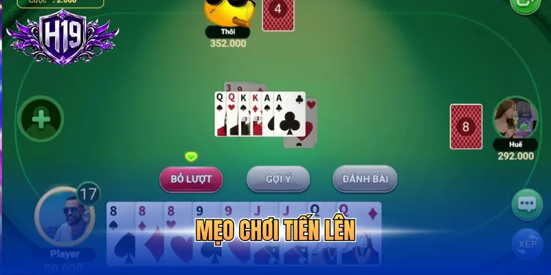 Mẹo chơi tiến lên