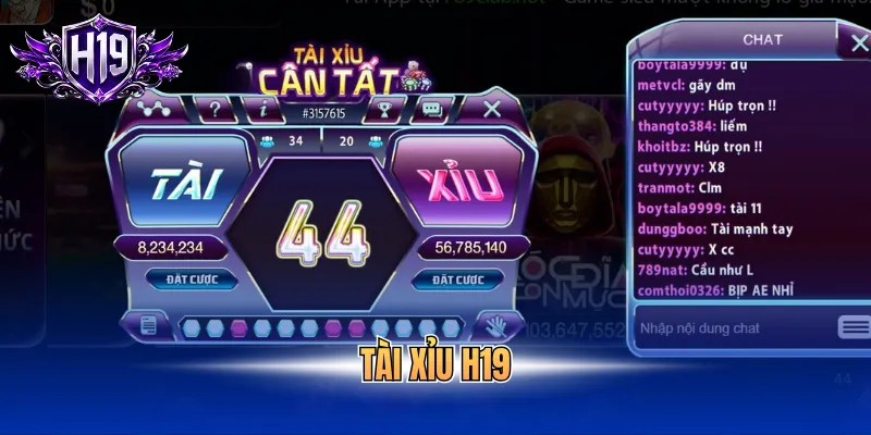 tài xỉu H19